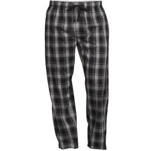 Hanes Black Plaid Pajama Pants